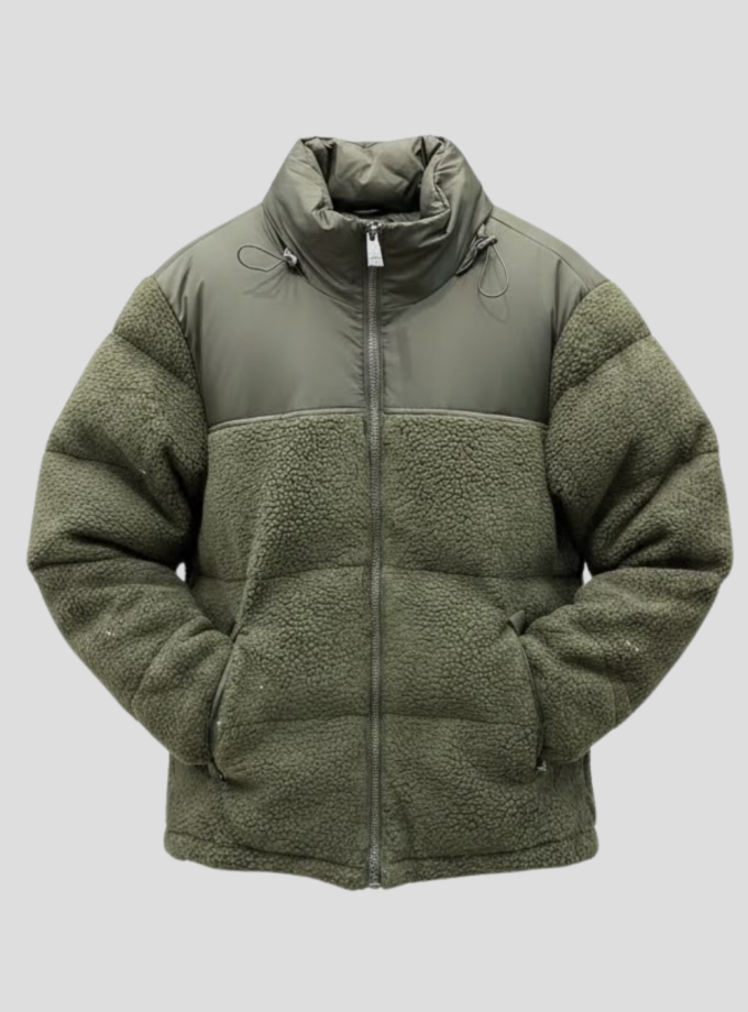 Campera teddy puffer