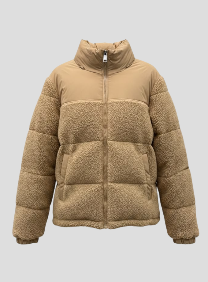 Campera teddy puffer