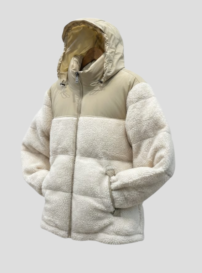 Campera teddy puffer