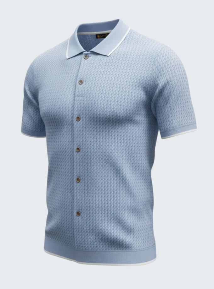 Camisa tejida premium