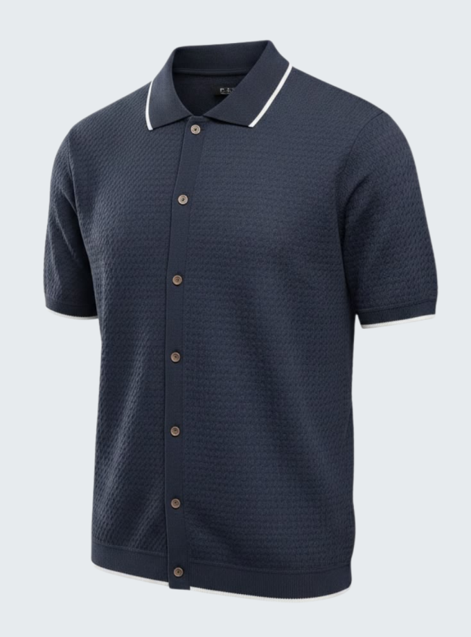 Camisa tejida premium