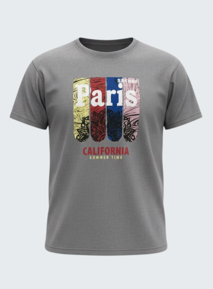 Remeras Paris de algodón