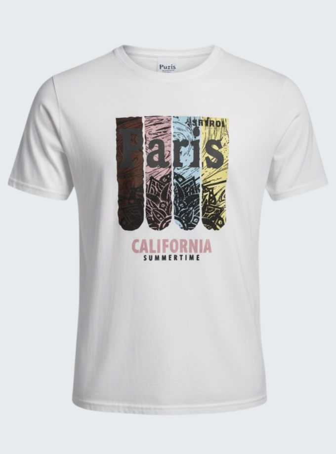 Remeras Paris de algodón