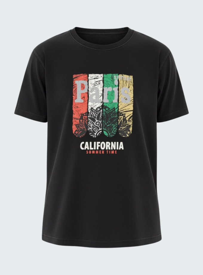 Remeras Paris de algodón