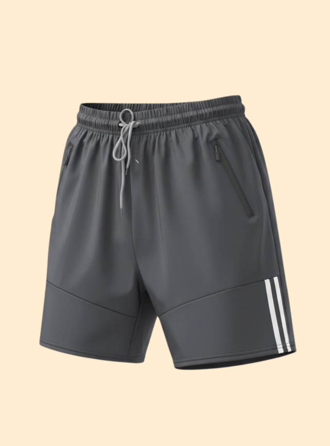 Short de licra dos rayas