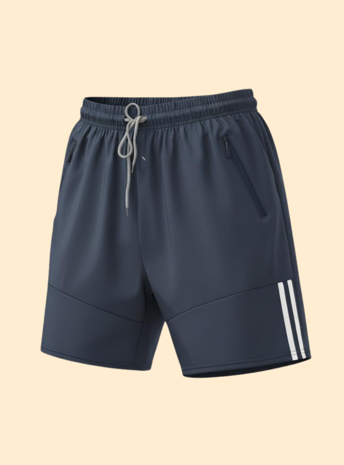 Short de licra dos rayas