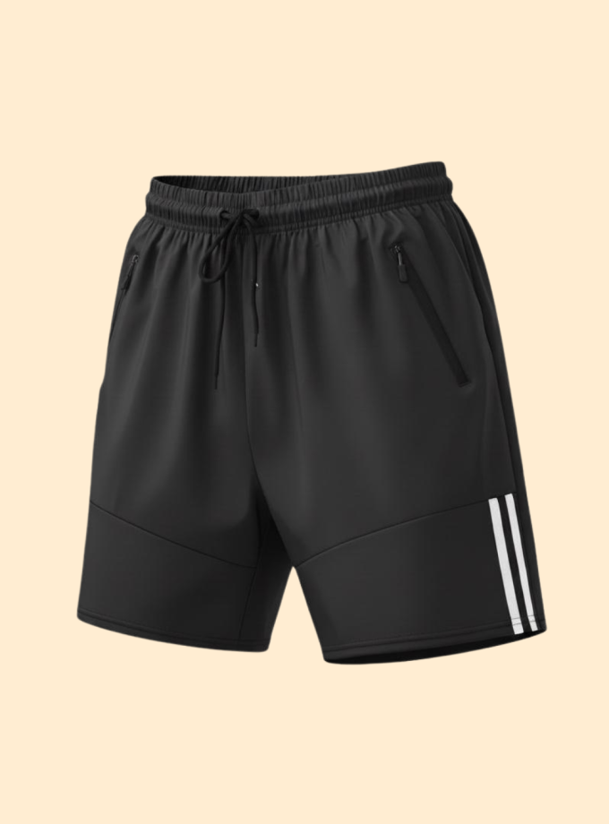 Short de licra dos rayas