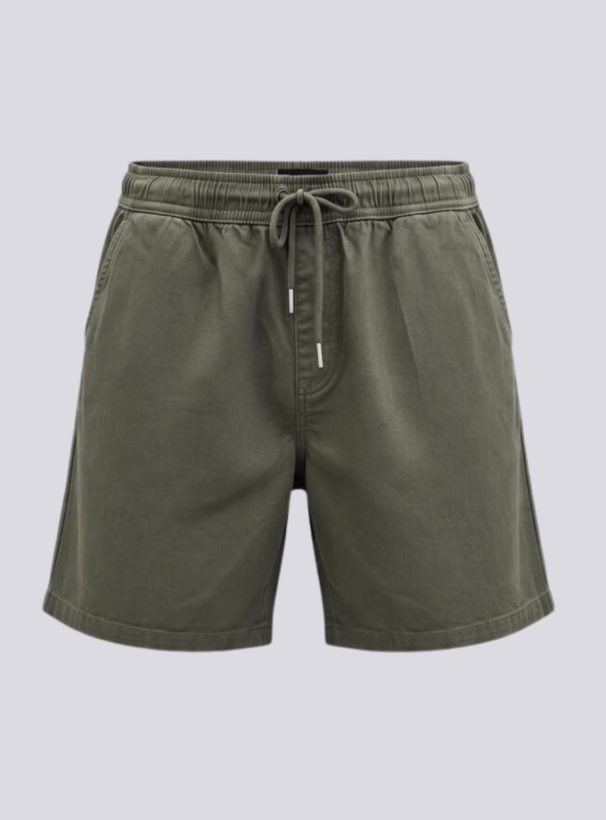 Bermuda de gabardina