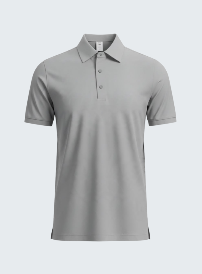 Remera polo de licra