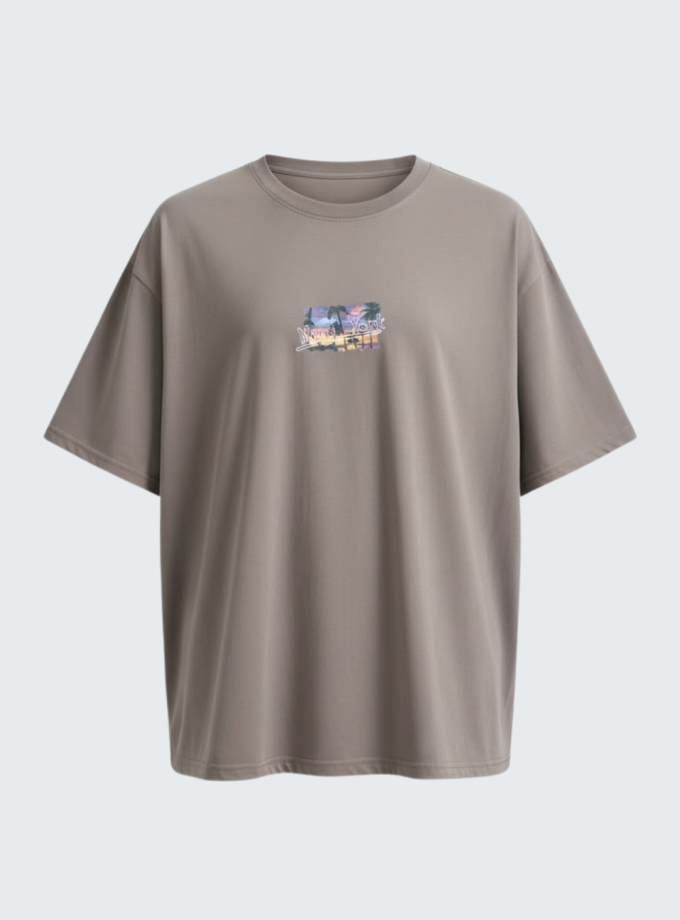 Remera oversize Nueva York