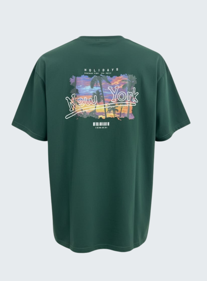 Remera oversize Nueva York