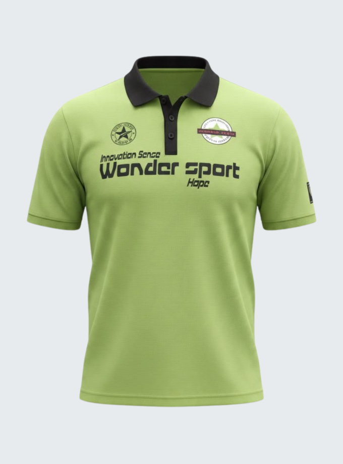 Remera polo oversize
