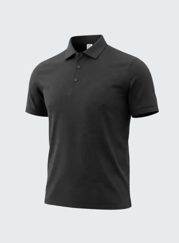 Remera polo de licra